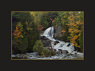 Birch Falls in the Fall